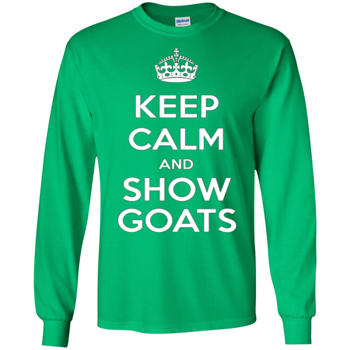 "Keep Calm & Show Goats" T-Shirt