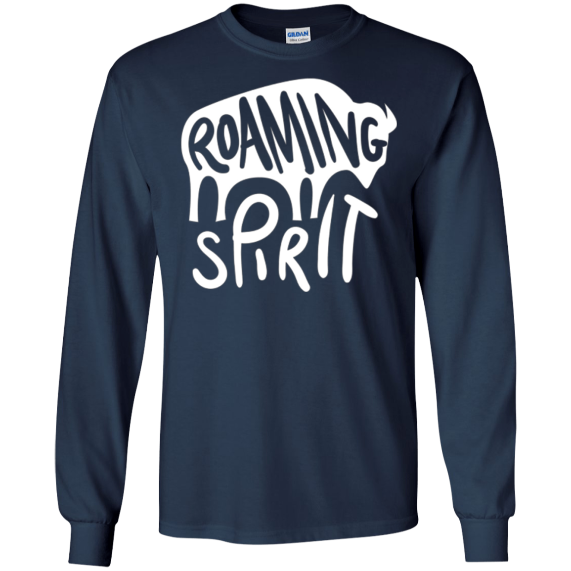 American Folklore Buffalo Bison Roaming Spirit Shirt