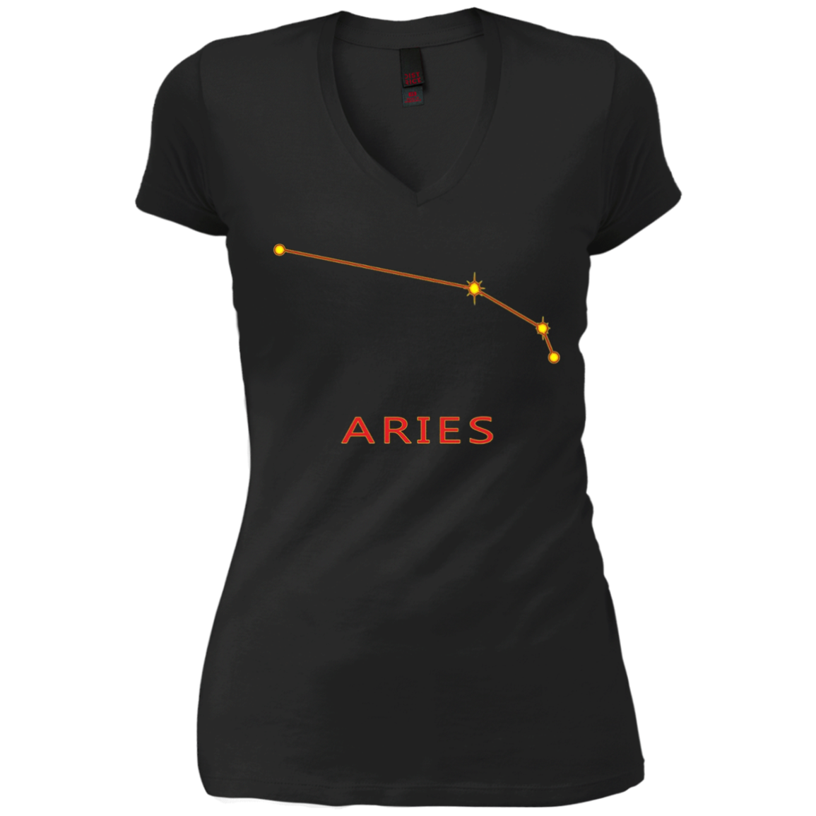 Aries Star Chart Zodiac Long Sleeve T-Shirt