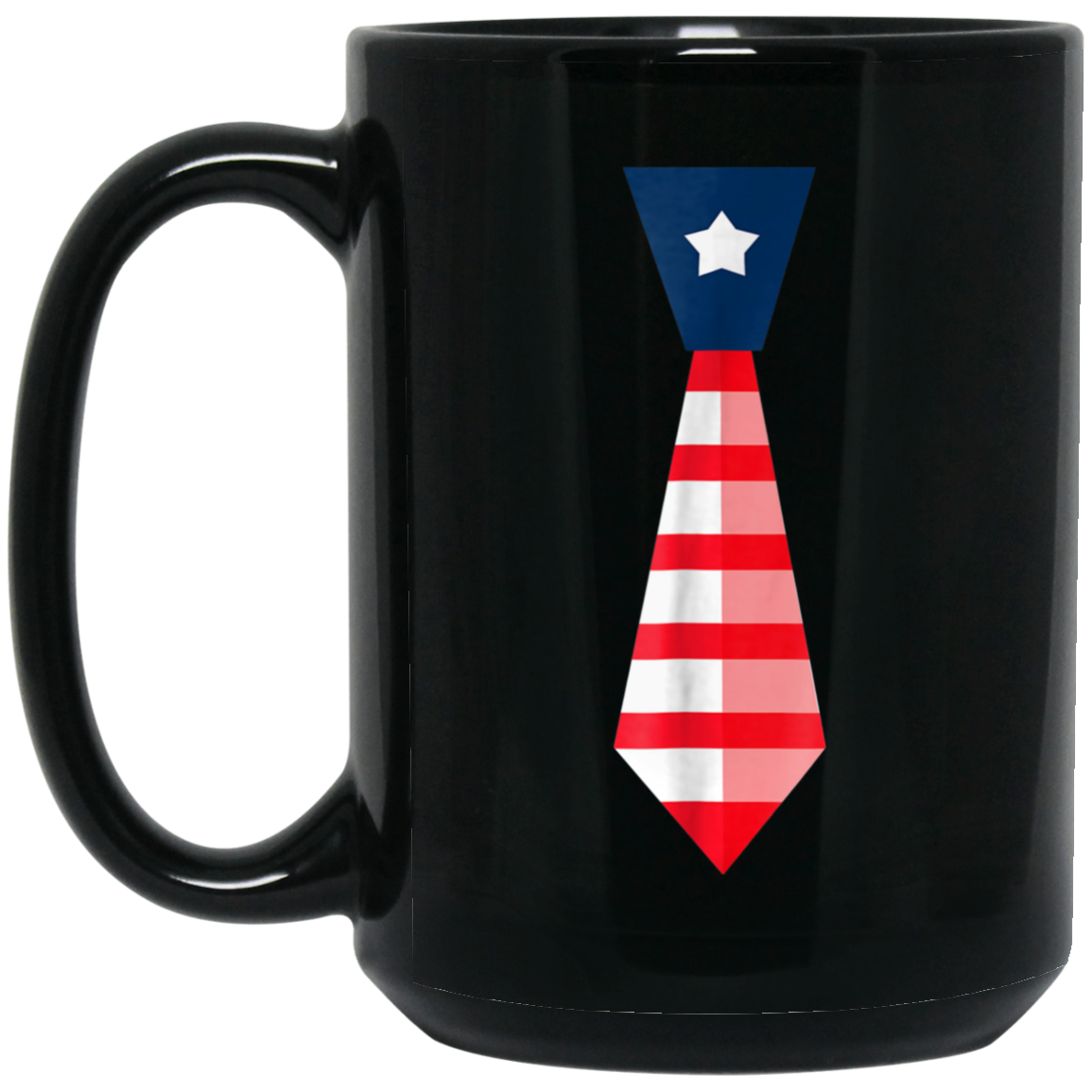 4th of July T-Shirt-Cute Fourth of July American Necktie Tee