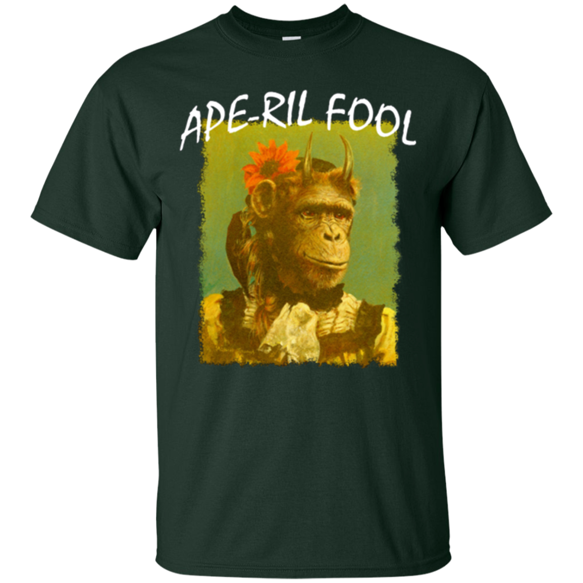 APE-RIL FOOL April Fool's Day Joke T-shirt
