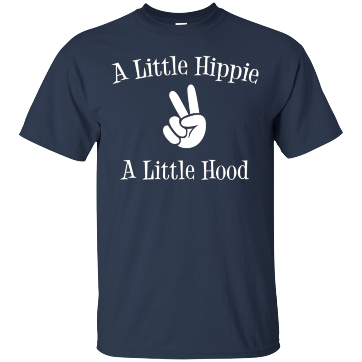 Un petit hippie Un petit t-shirt à capuche | T-shirt drôle sans soins
