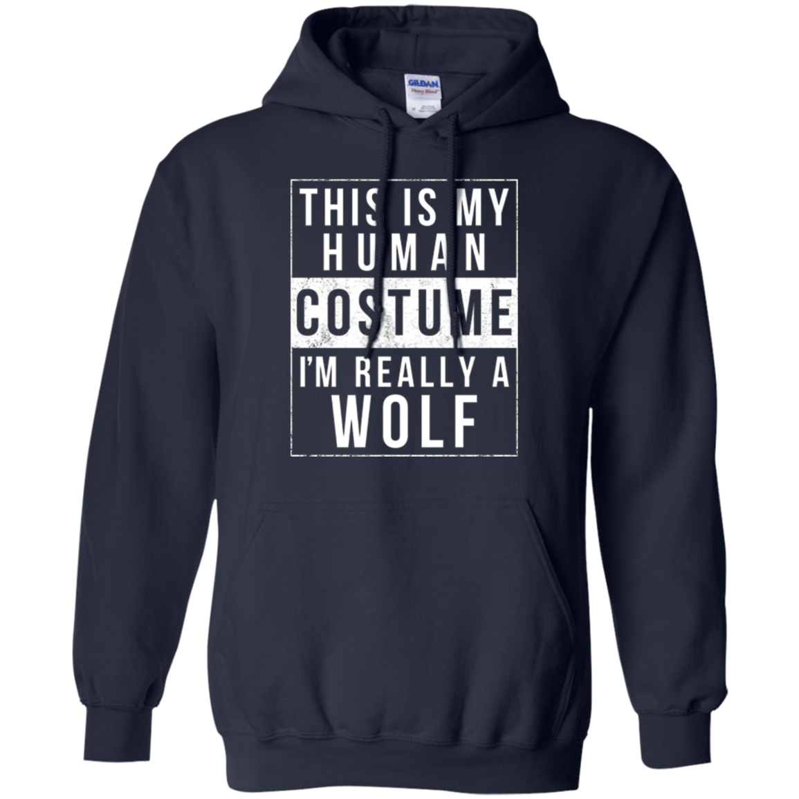 Wolf Halloween Costume Shirt Funny Easy for Kids Men Women