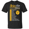 Image of Aries faits t-shirt-top signes pour repérer un vrai bélier
