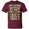 Image of Artilleryman T-shirt , artilleryman whenever a problem