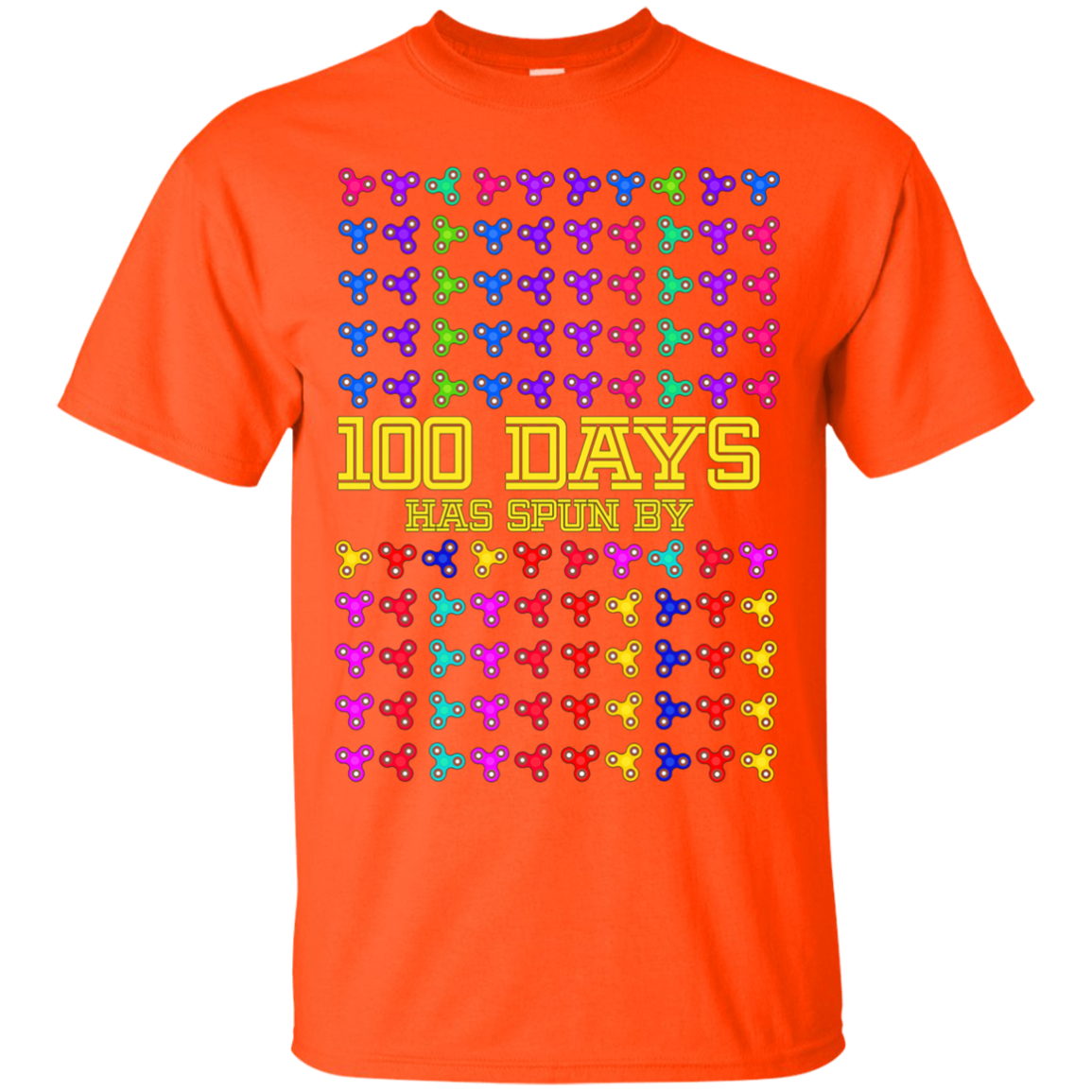 100 Days of School TShirt - Fidget Spinner Shirt