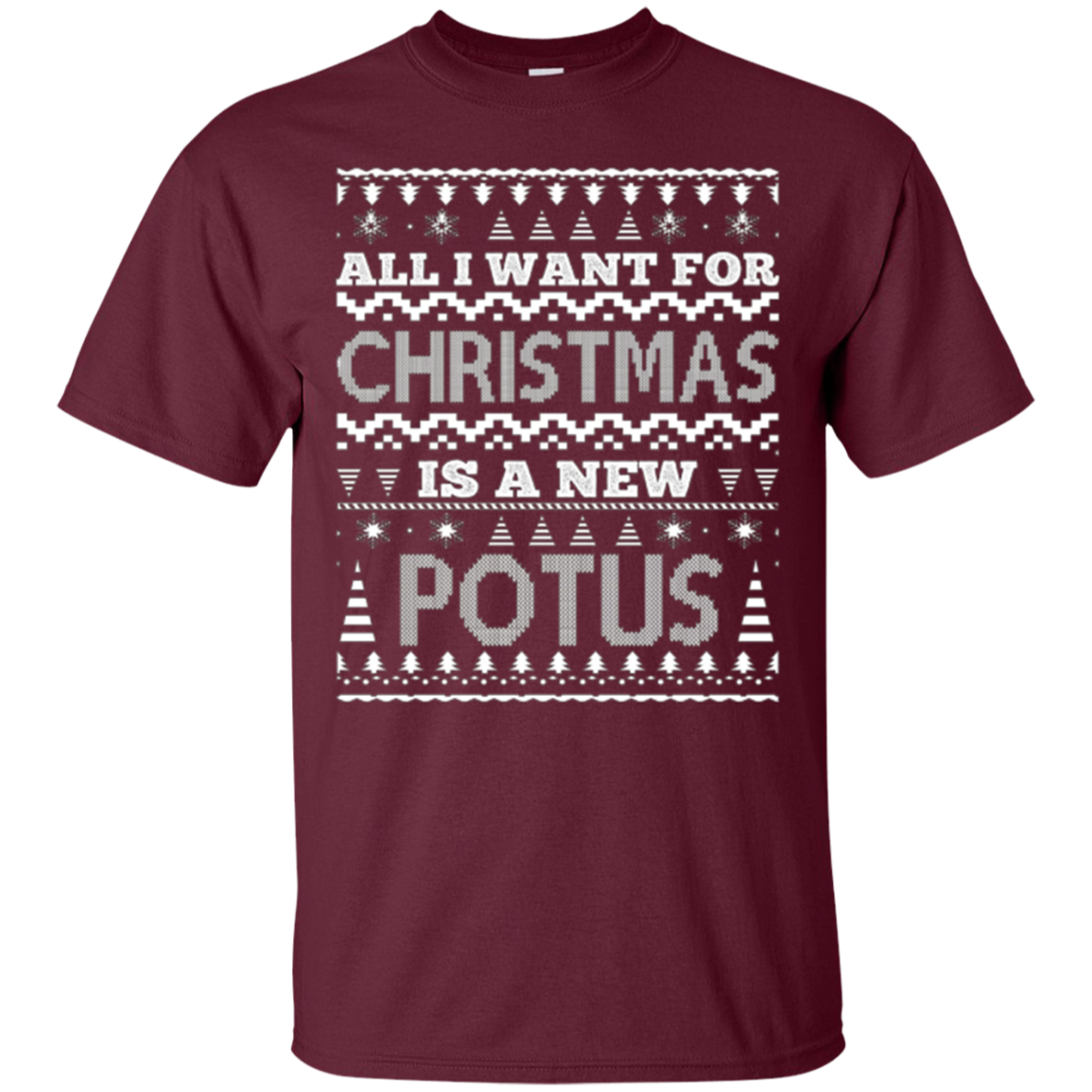 All I want for Christmas is a new POTUS T-shirt