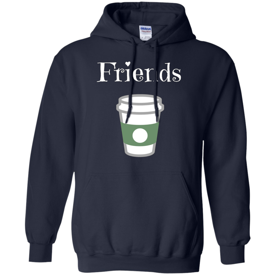 "FRIENDS" half of Best Friends Donut and Coffee T-Shirt