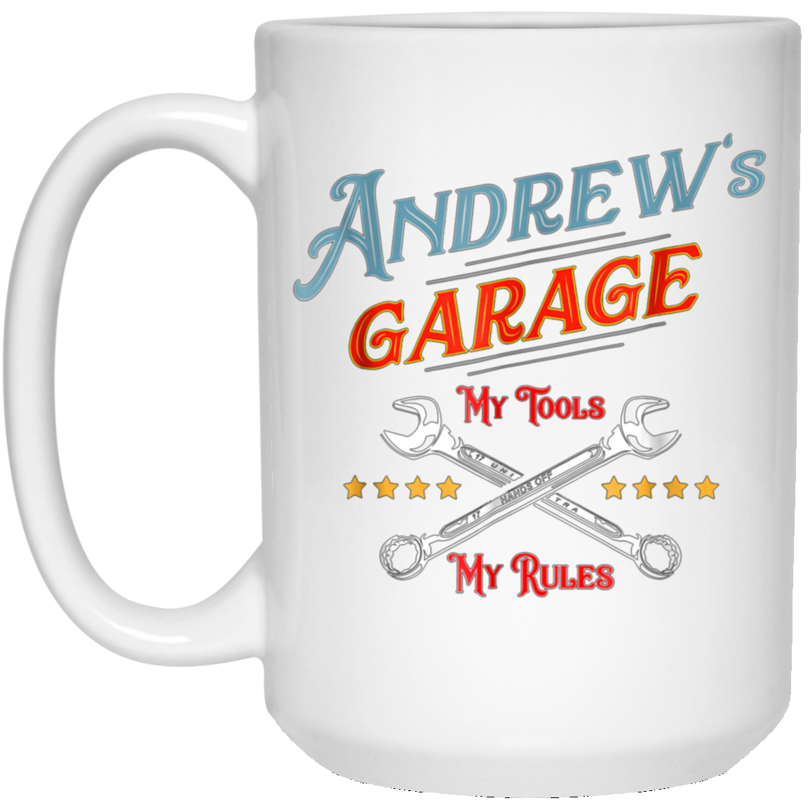 Andrew's Garage funny gift t-shirt
