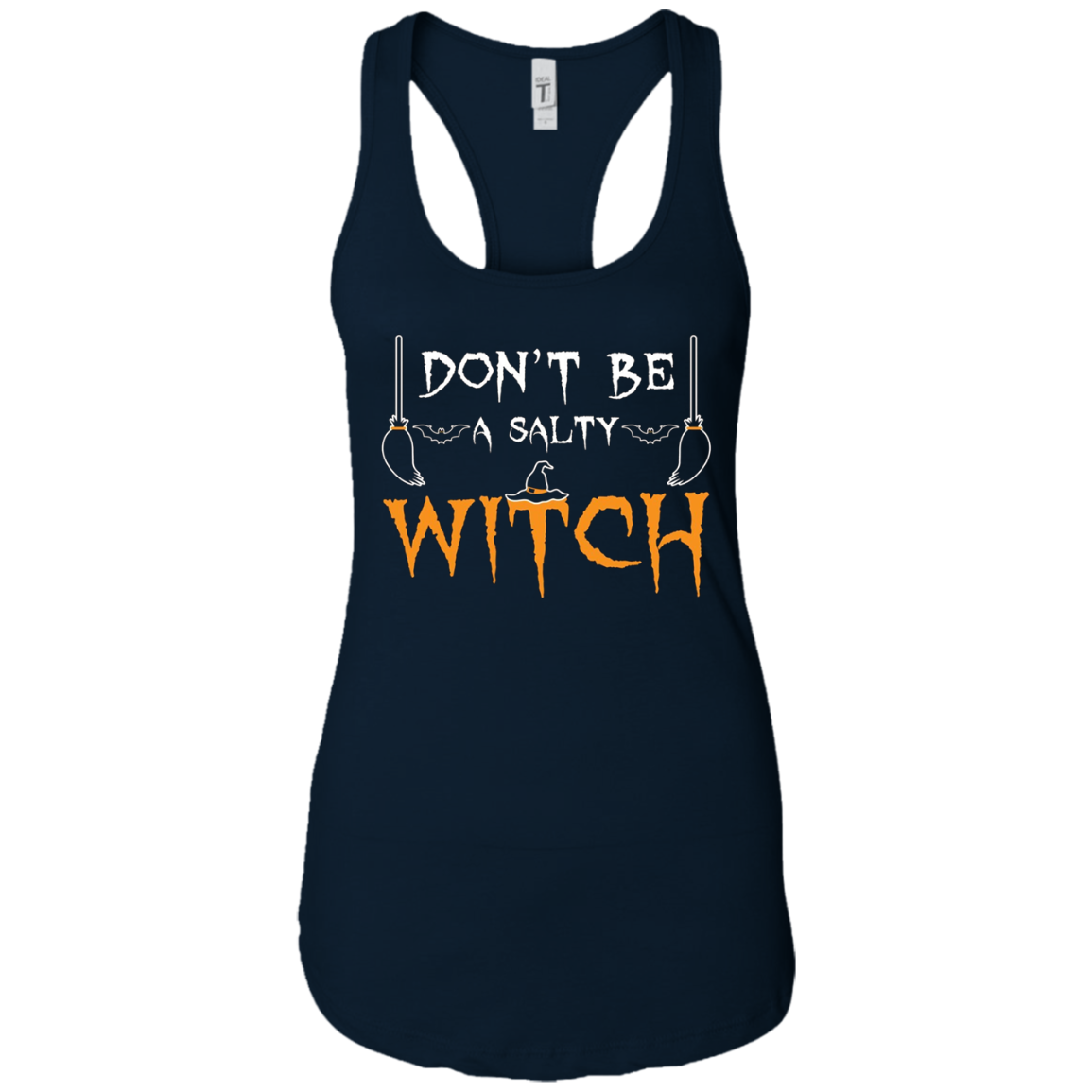Adult Halloween Shirts - Funny Don't Be A Salty Witch TShirt