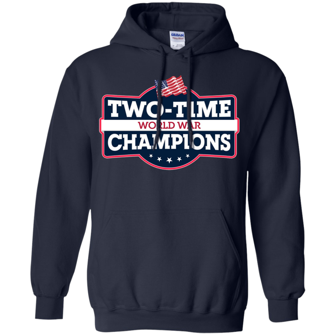 4th Of July Two-Time World War Champs T-Shirt