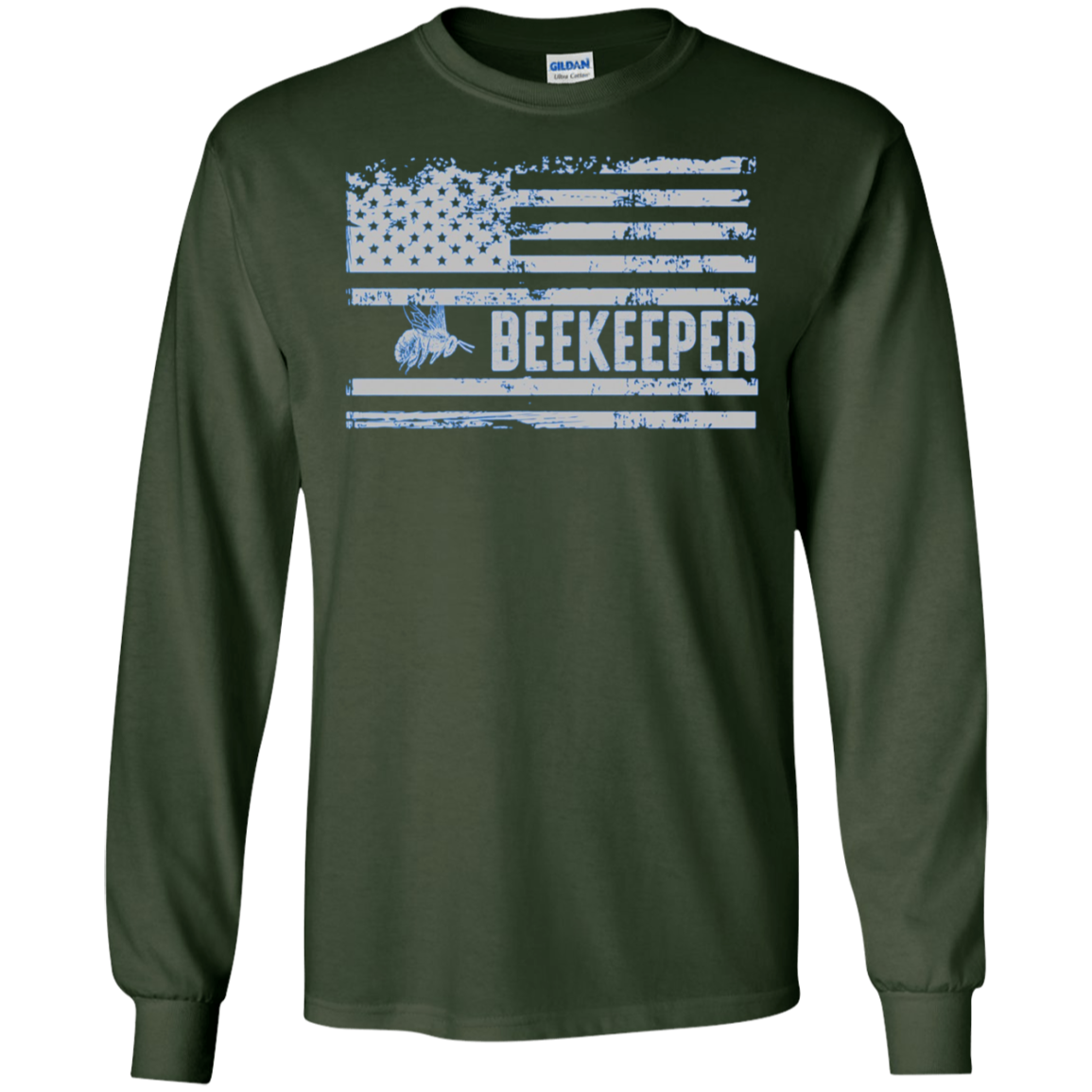 American Beekeeper United States Flag Gift T-Shirt