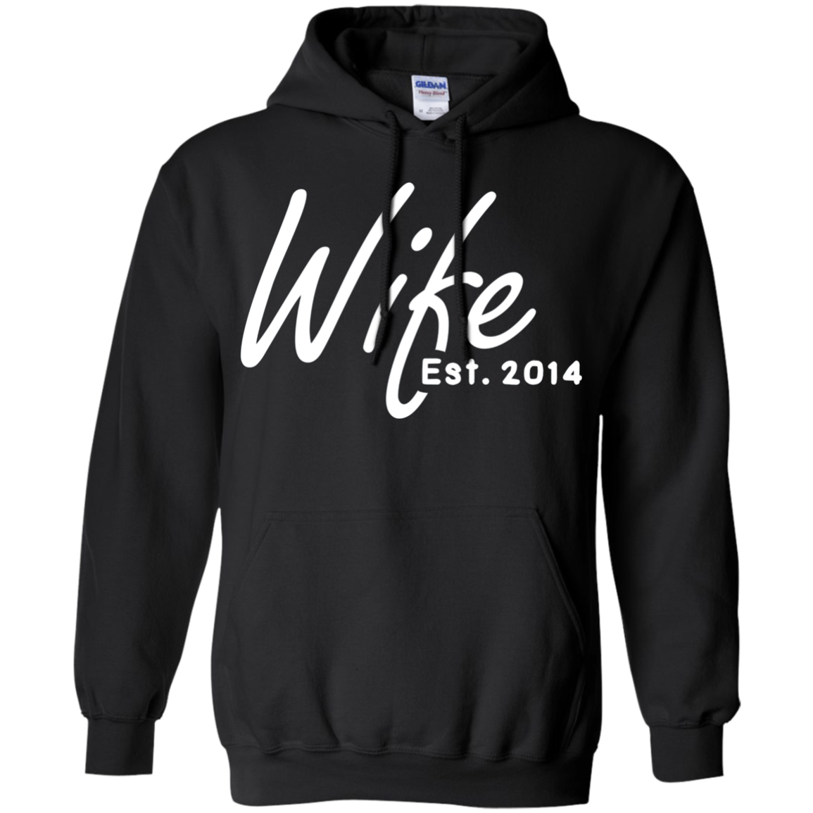 4th Wedding Anniversary Gift For Her - Wife Est 2014 Shirt