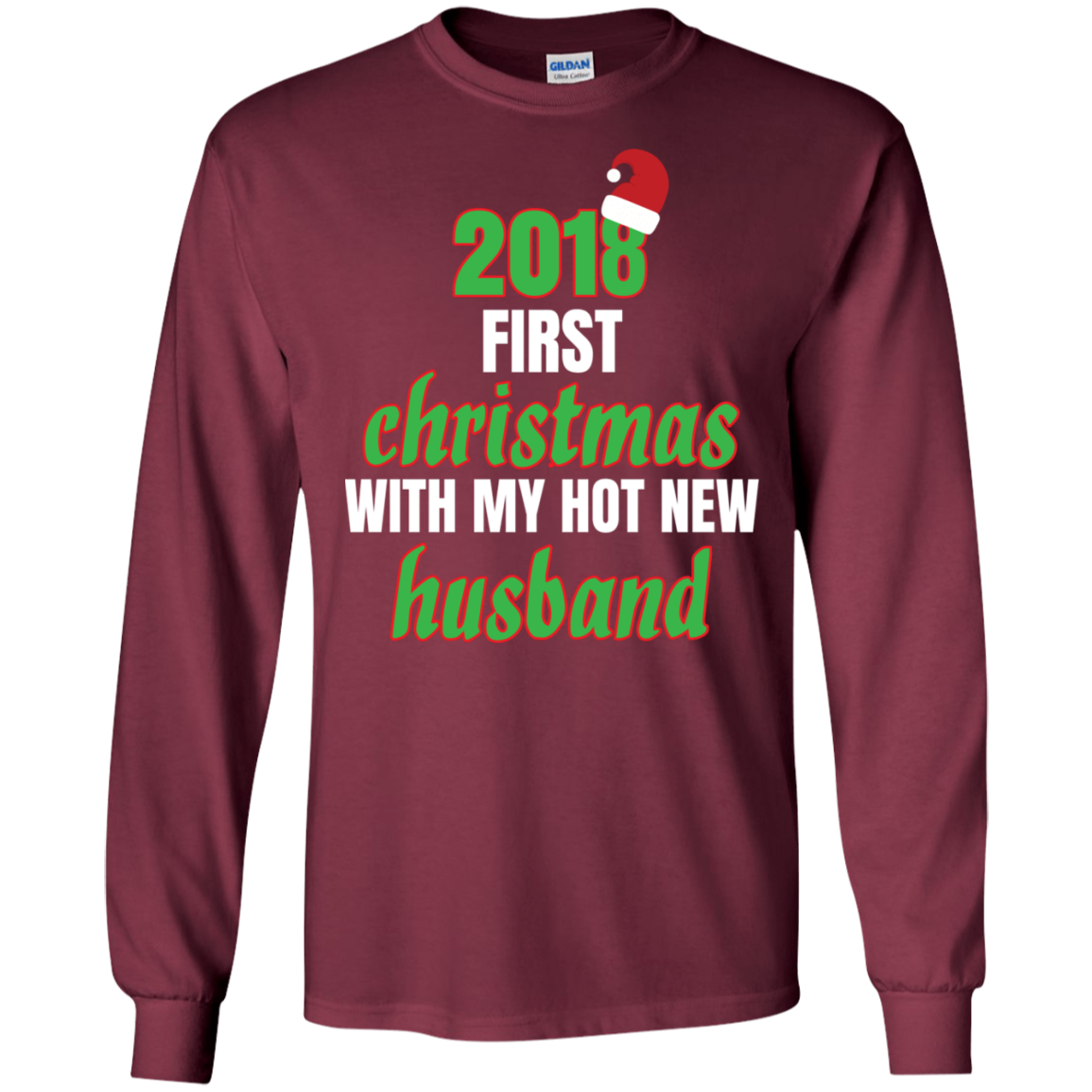 Christmas With My Hot New Husband X-Mas Shirt