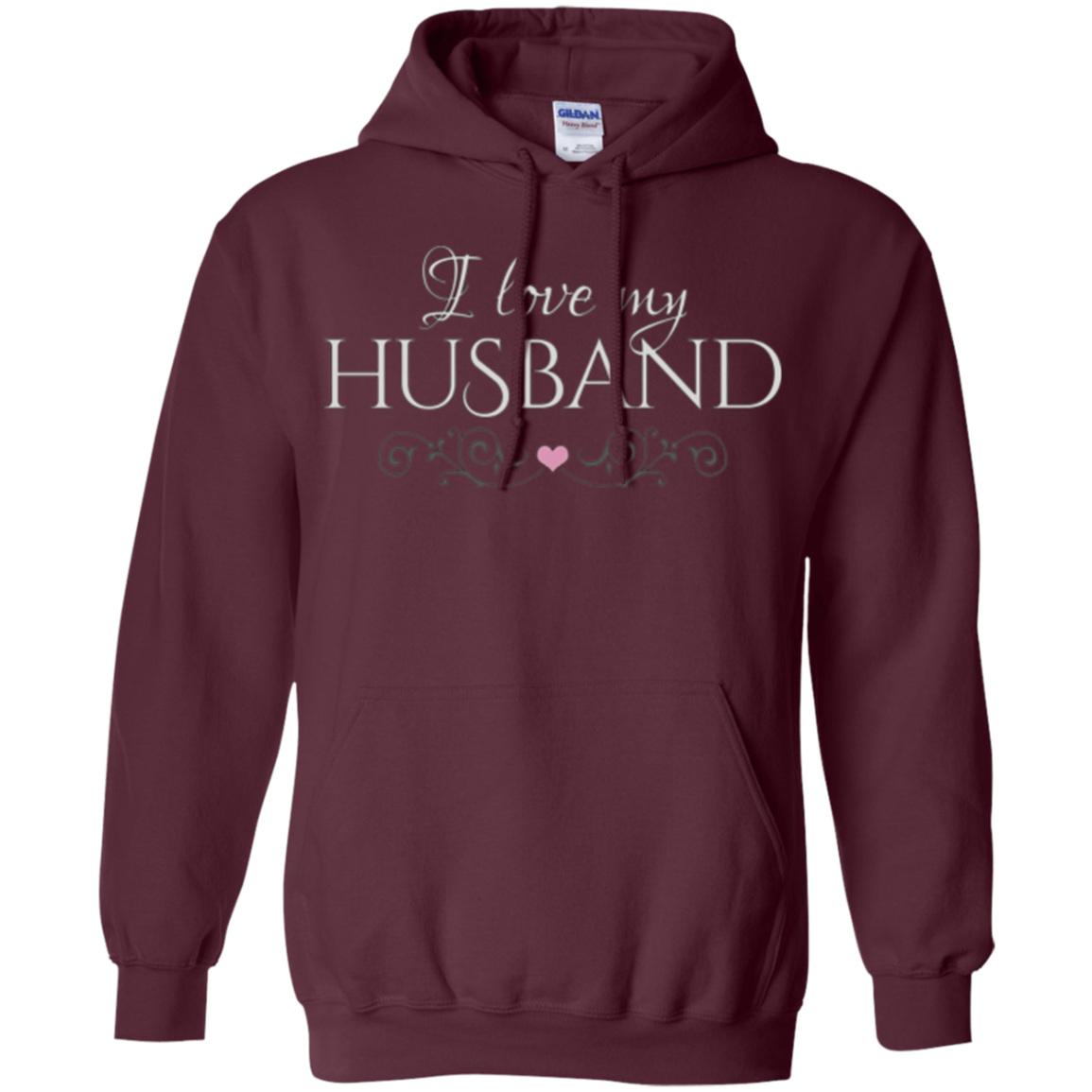 "I love my husband" - romantic wife Valentine's gift t-shirt