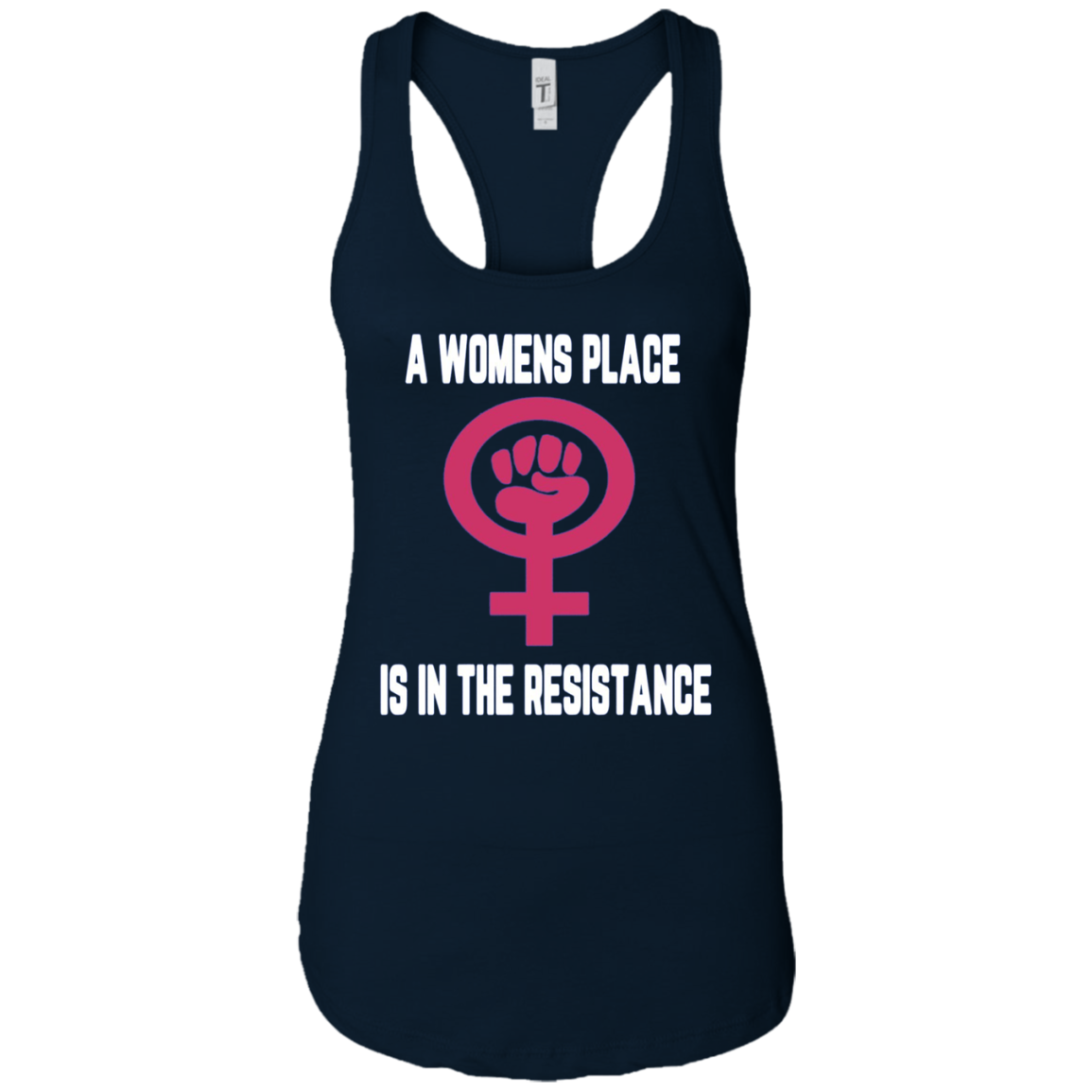A womens place is in the resistance long sleeve shirt