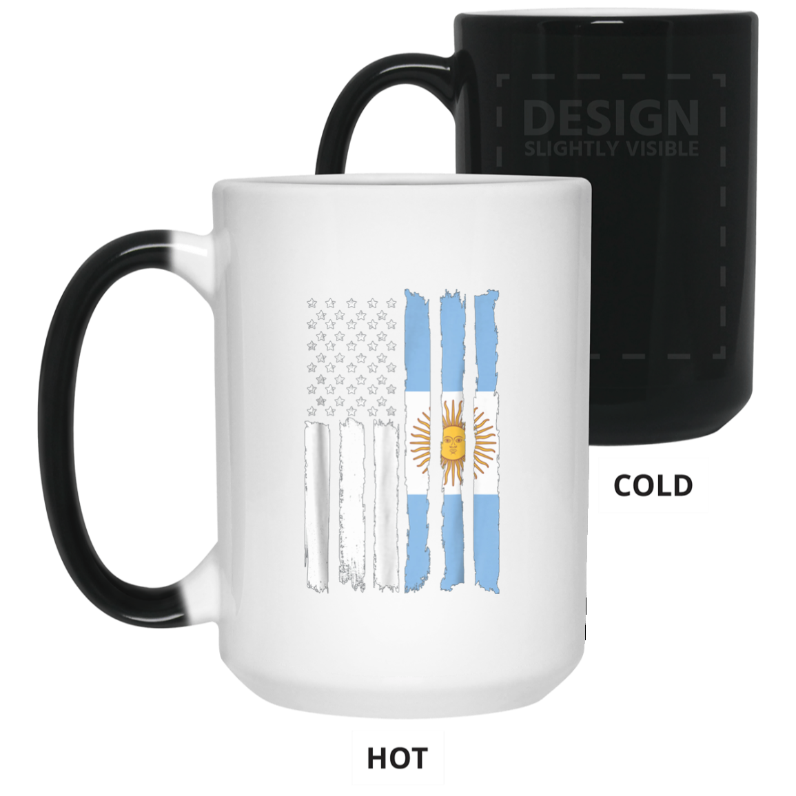 American Argentina Patriotic Flag T-shirt