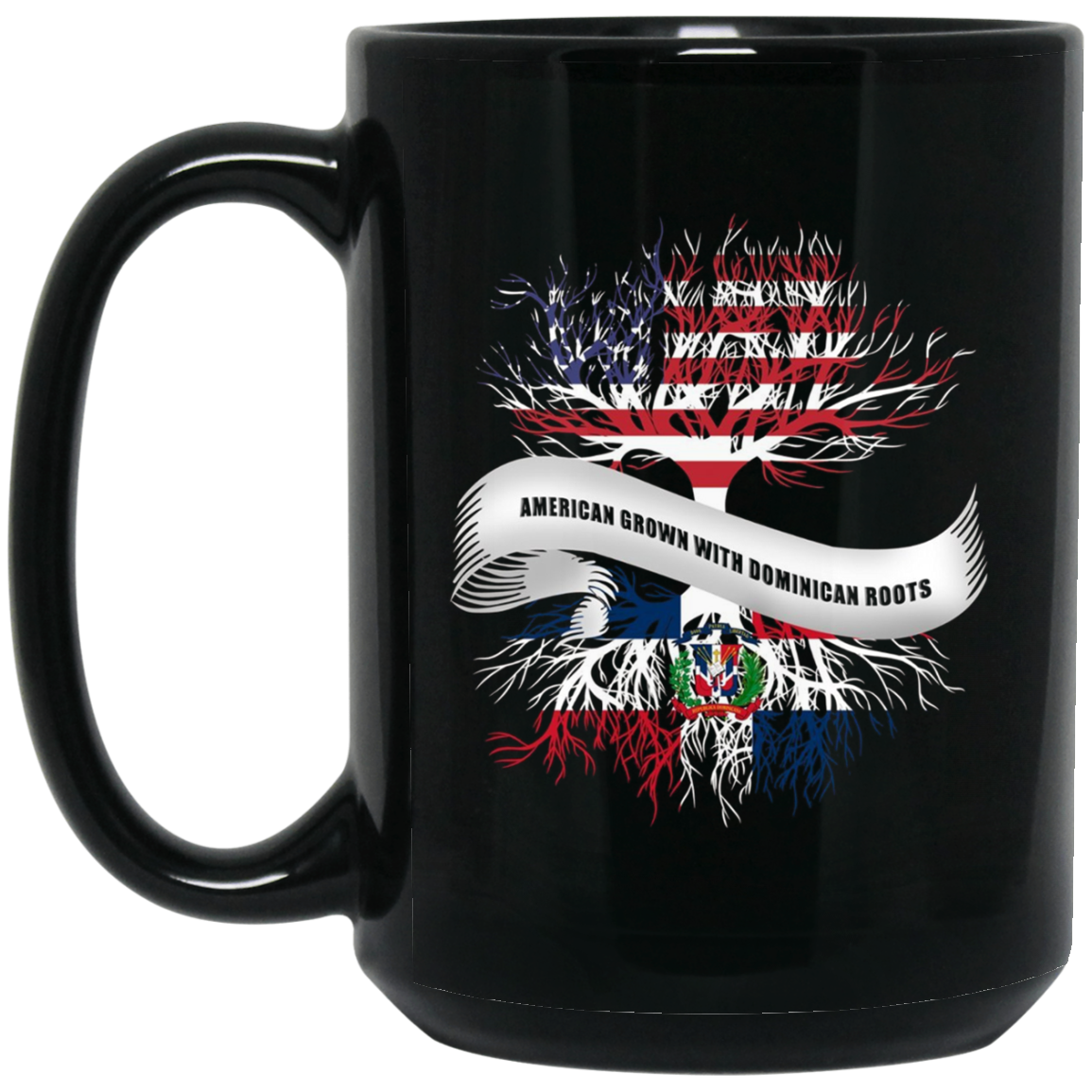 American Grown with Dominican Republic Roots T-Shirt