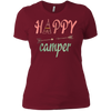 Image of Arrow Happy Camper TShirt - Funny Camping Shirt