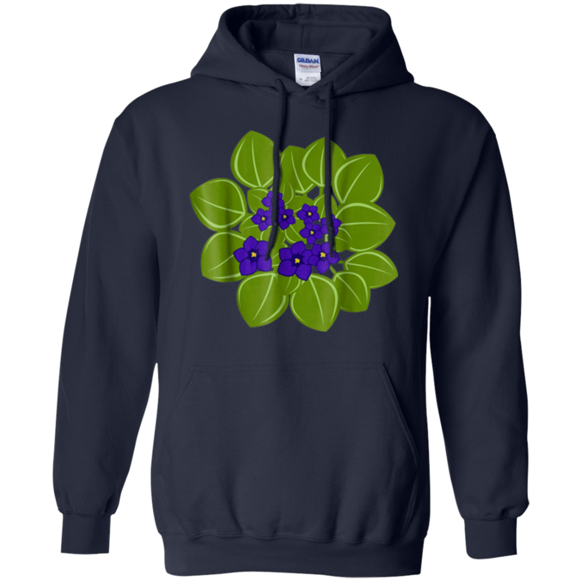 African Violet Houseplant Floral Potted Plant Lover T-Shirt