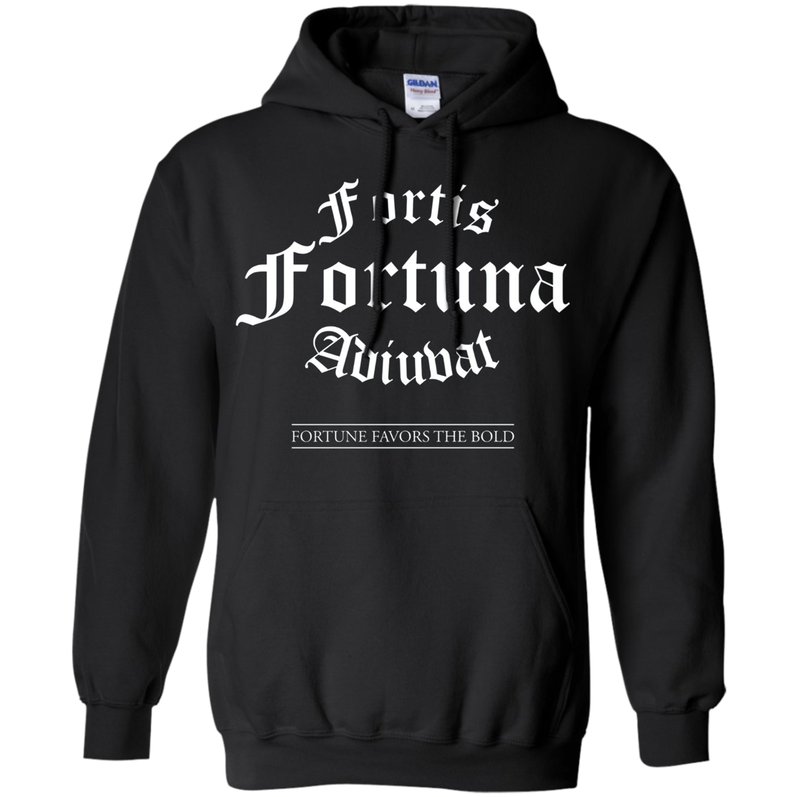 "Fortis Fortuna Adiuvat" Latin Quote T-Shirt