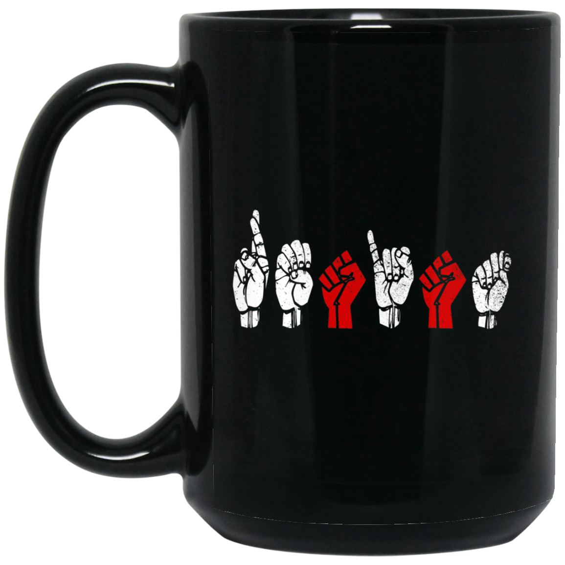 American Sign Language Resist long sleeve T shirt