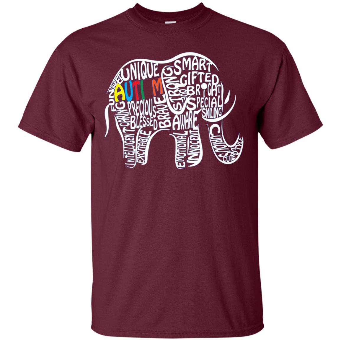 Autism Awareness Elephant Long Sleeve T Shirt