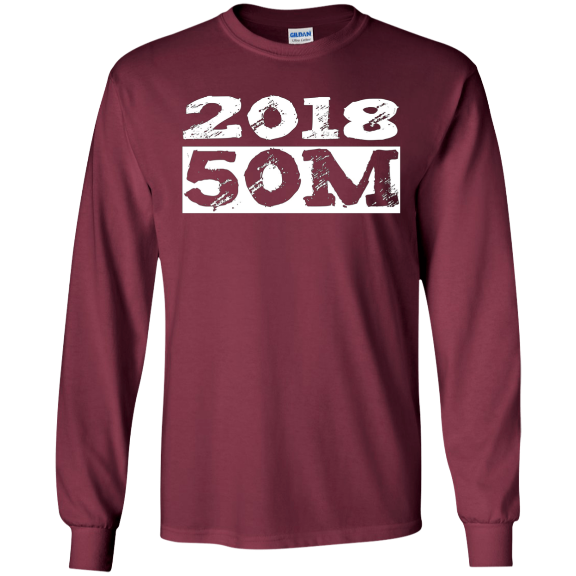 50M Ultra Running Marathon 2018 Novelty Shirt