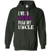 Image of Alzheimer's Awareness T-shirt I Wear Purple For My Uncle