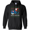 Image of Santa Riding Shark Merry Xmas Gift Tshirt