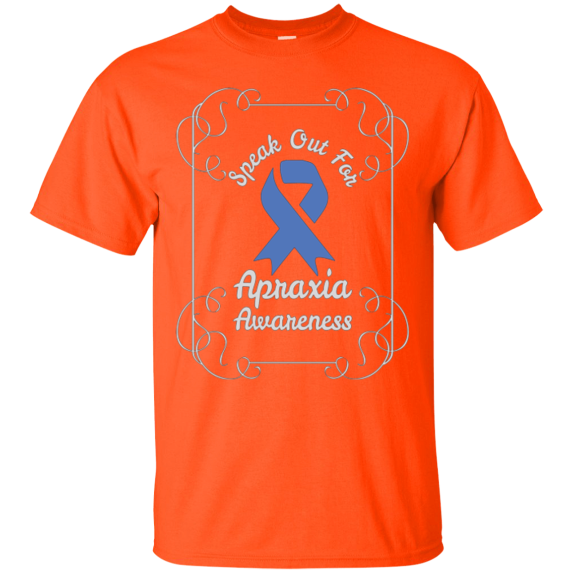 Apraxia T Shirt Speak Out For Apraxia Awareness