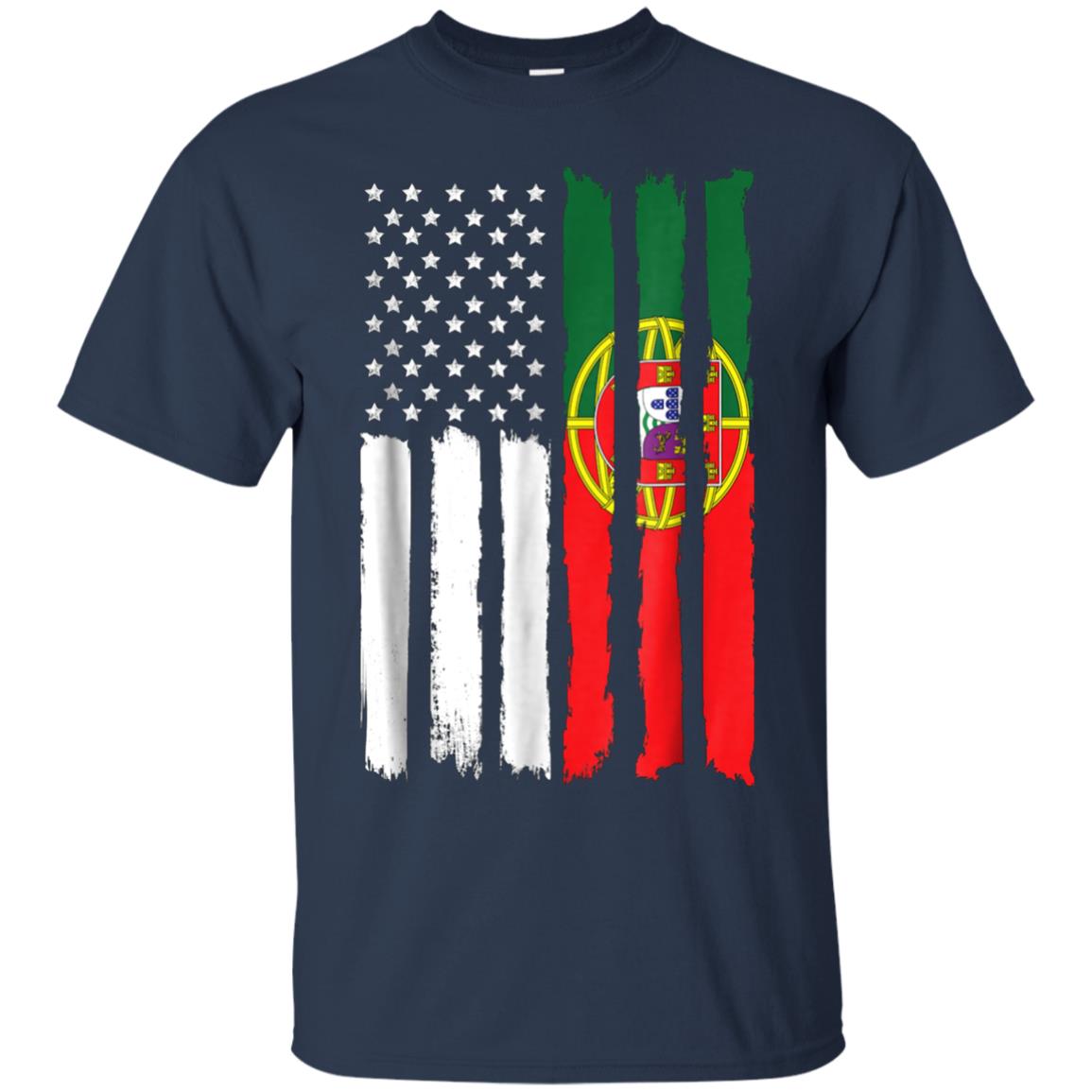 American Portugal Patriotic Flag T-shirt