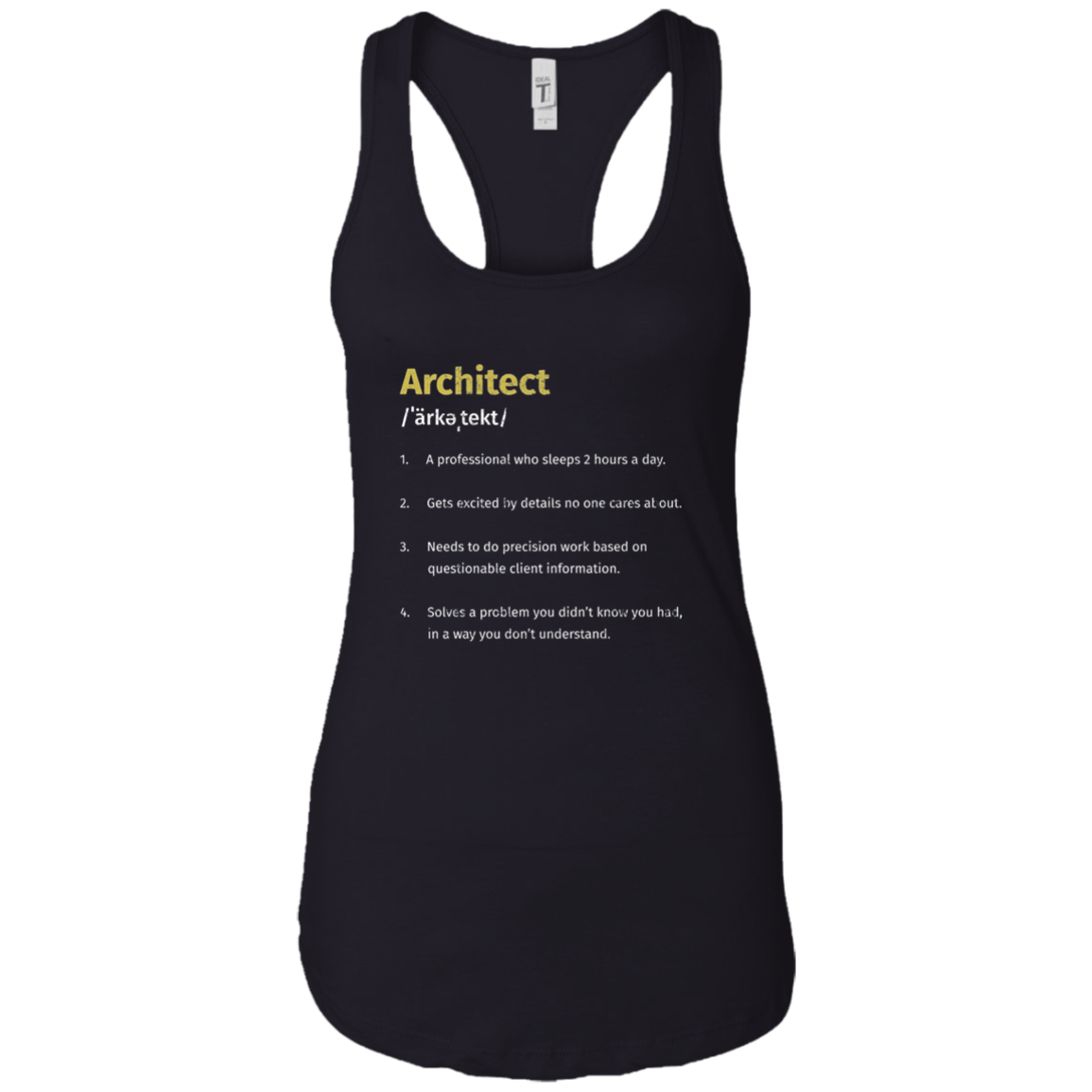 Architect Definition Architecture Distressed Long T-Shirt