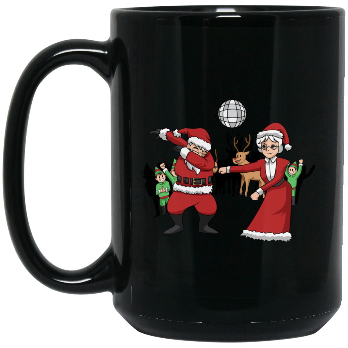 Santa Dabbing Tshirt Mrs. Claus Flossing Shirt