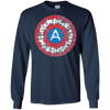 Image of Autism Awareness Shirts Captain Autism Superhero Shield Tee