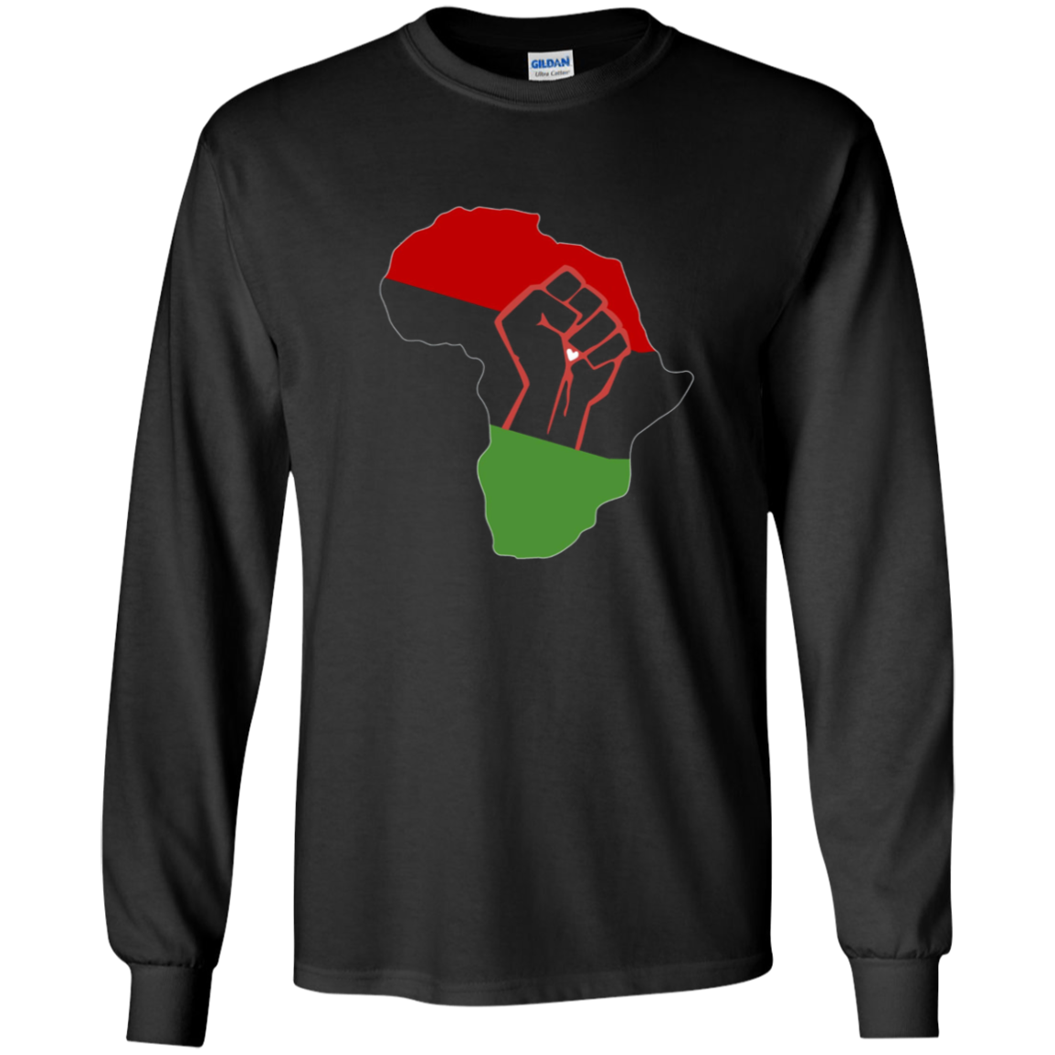 Africa T-Shirt Pan-African American Decent Africa Continent