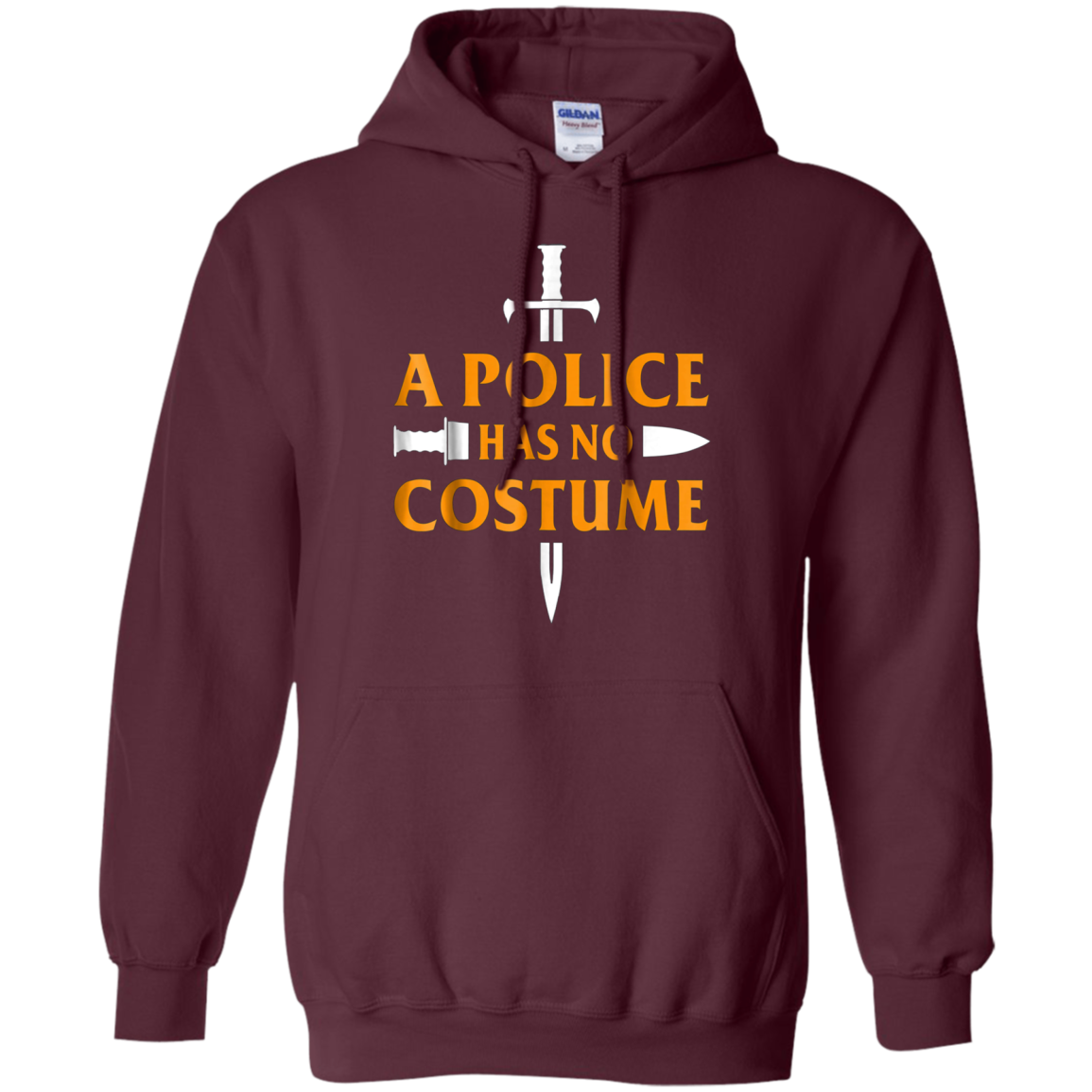 A Police Has No Costume Funny Halloween T-Shirt