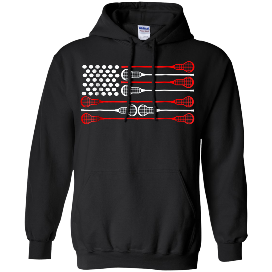 American flag lacrosse shirt 4th of july shirts for men gift