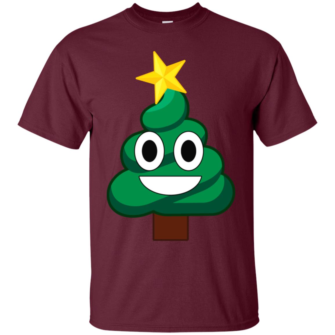Christmas Tree Poop Emoji Shirt
