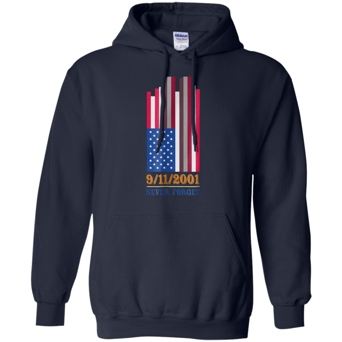 09-11-2001 Never Forget Twin Tower Was Attacked T-shirt