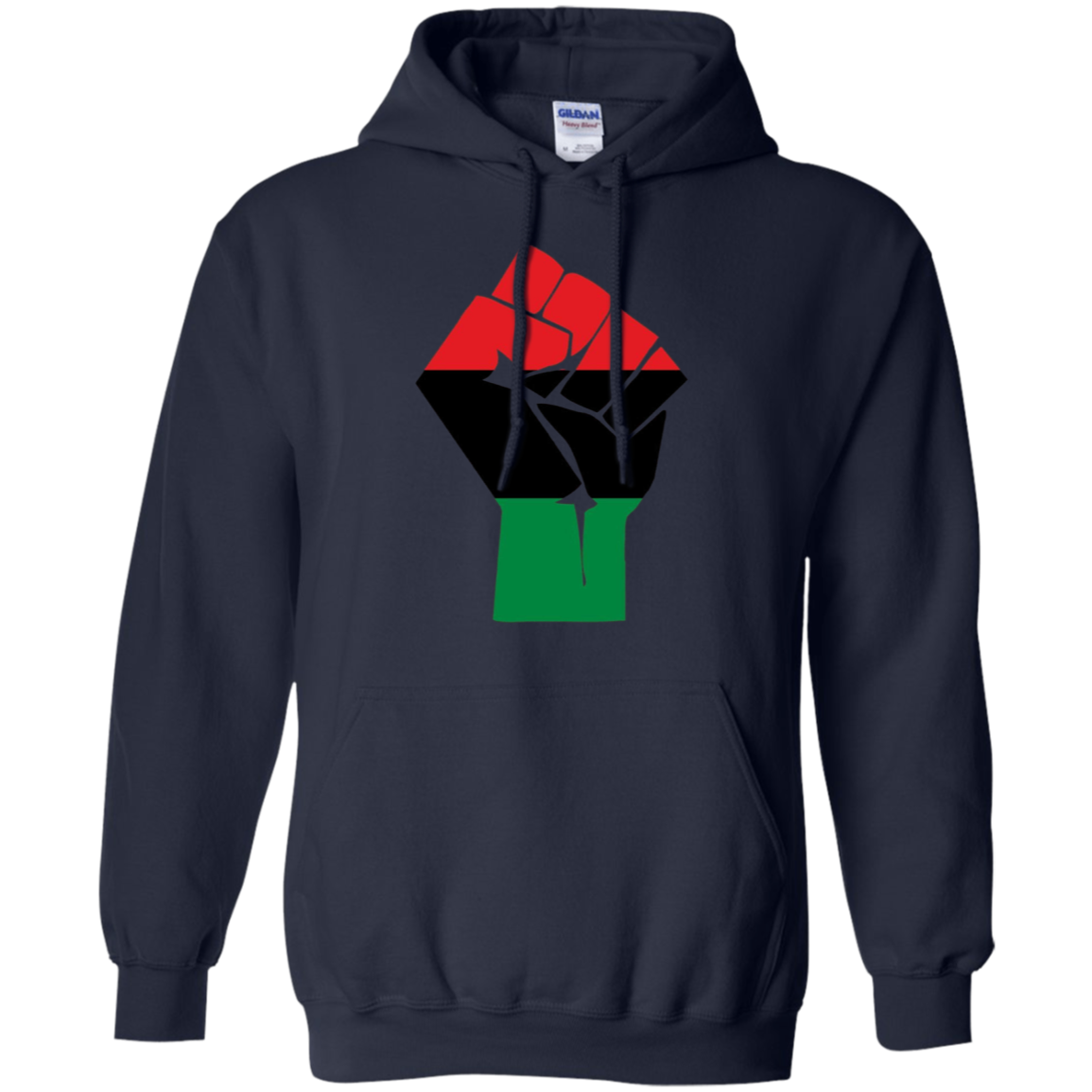 Afro-American Fist salute Shirt African Heritage Symbol Tee