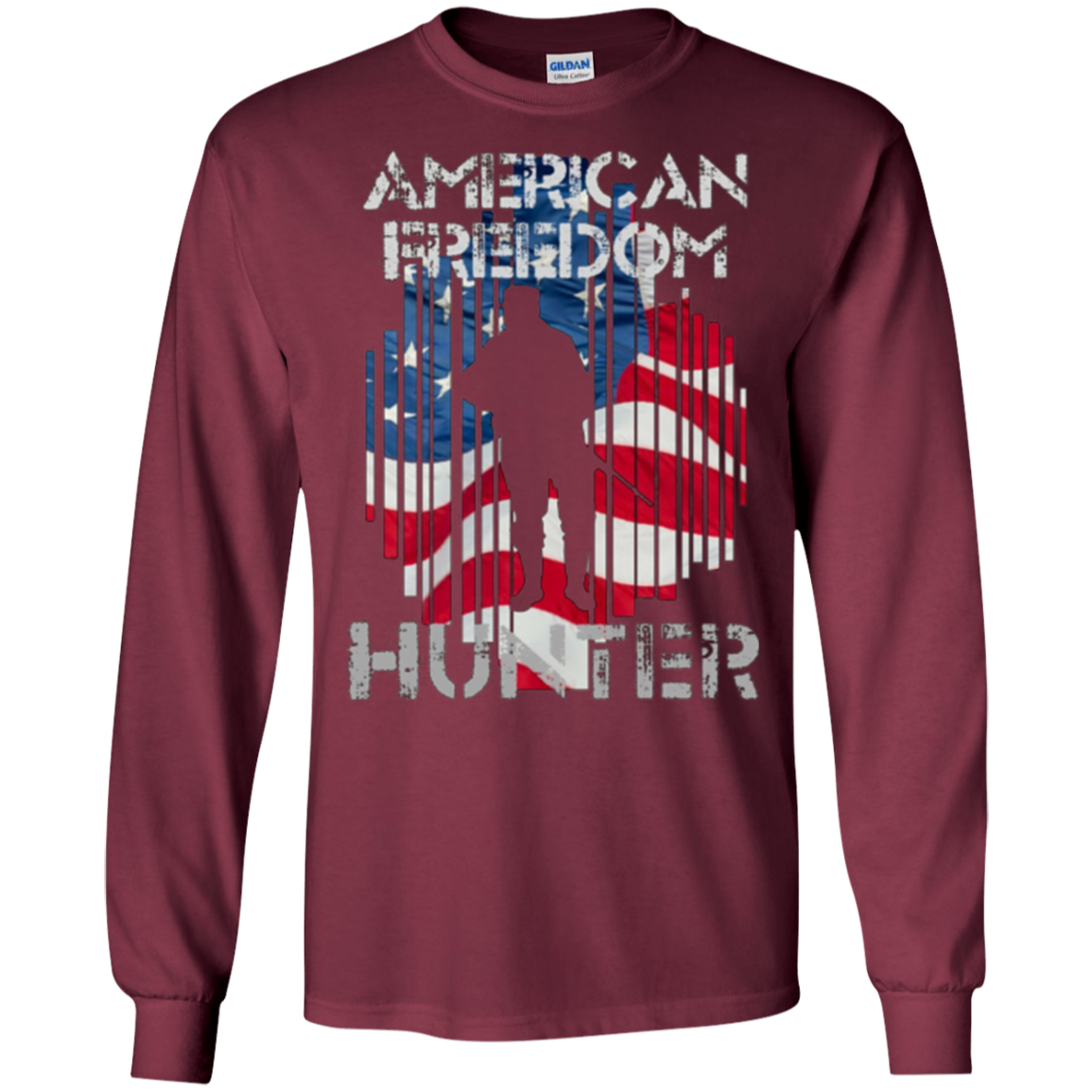 American Freedom Hunter Flag T-Shirt