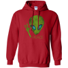 Image of Alien Peace Cool Funny T-Shirt Cute UFO Lover Birthday Gift