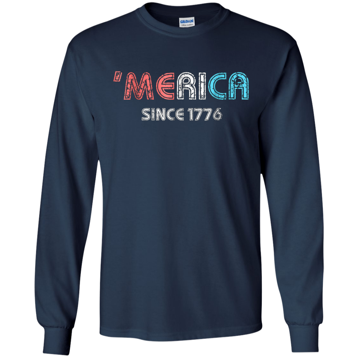'Merica Since 1776 Shirt | Cool Retro USA Tshirt for July 4