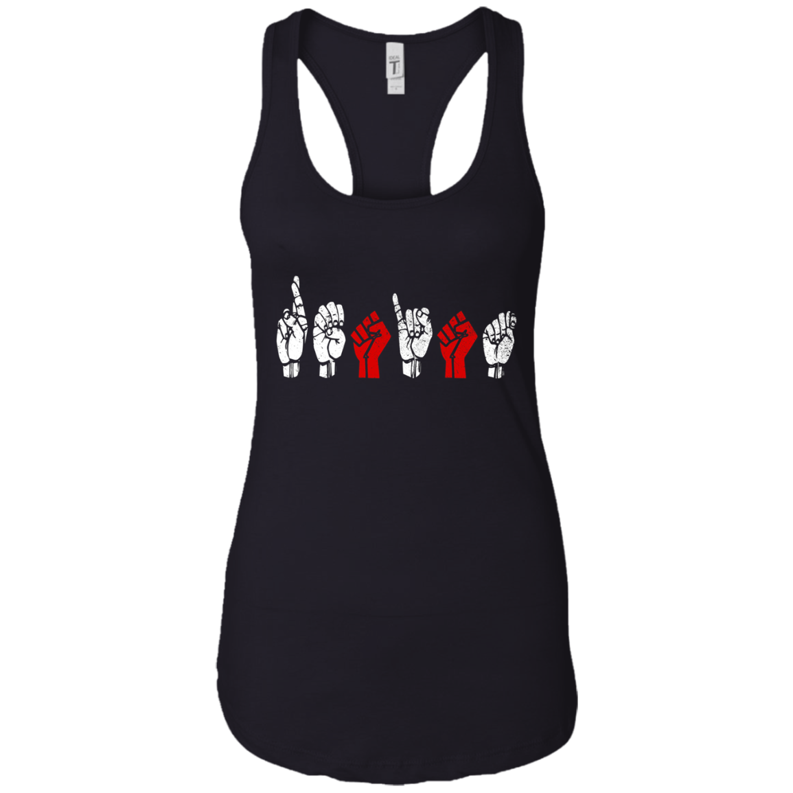 American Sign Language Resist long sleeve T shirt