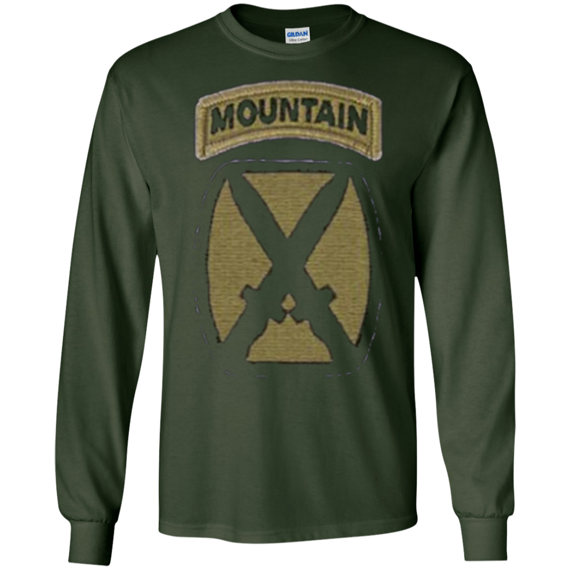 Army 10th Mountain Division Military Veteran Morale Shirt