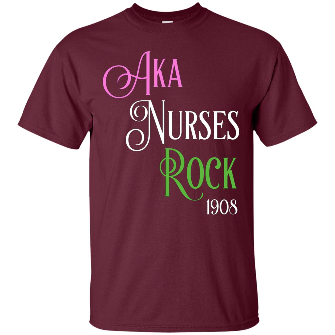 Alpha Kappa A Nurses LPN RN CNA Rock T-Shirt