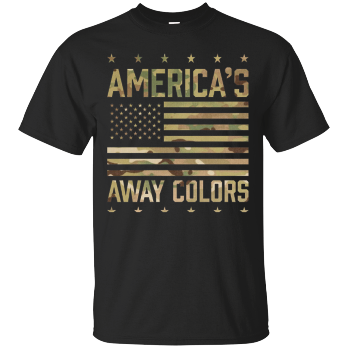 Army OCP America's Away Colors T Shirt 20466