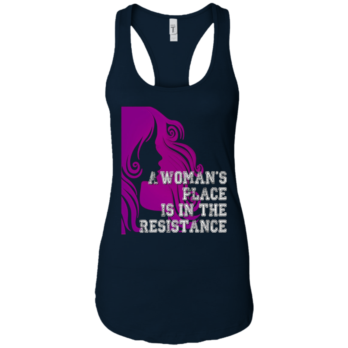 A Woman's Place Is In The Resistance Shirt Varsity Protest