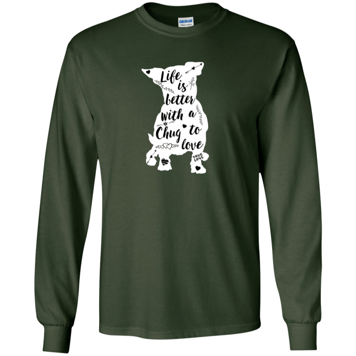 Chug T-shirt Life Is Better with Chug Dog